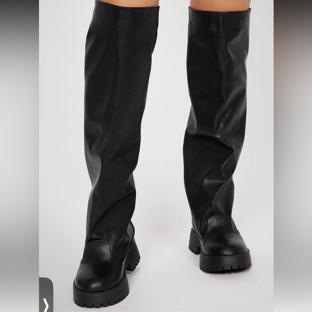 FN: Over the knee boots